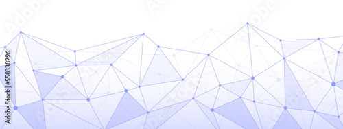 Triangle mesh decorative background with transparencies