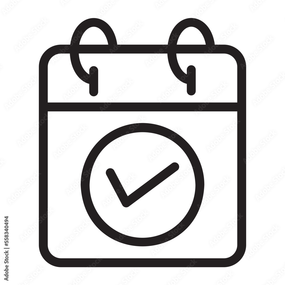 calendar line icon calendar line icon