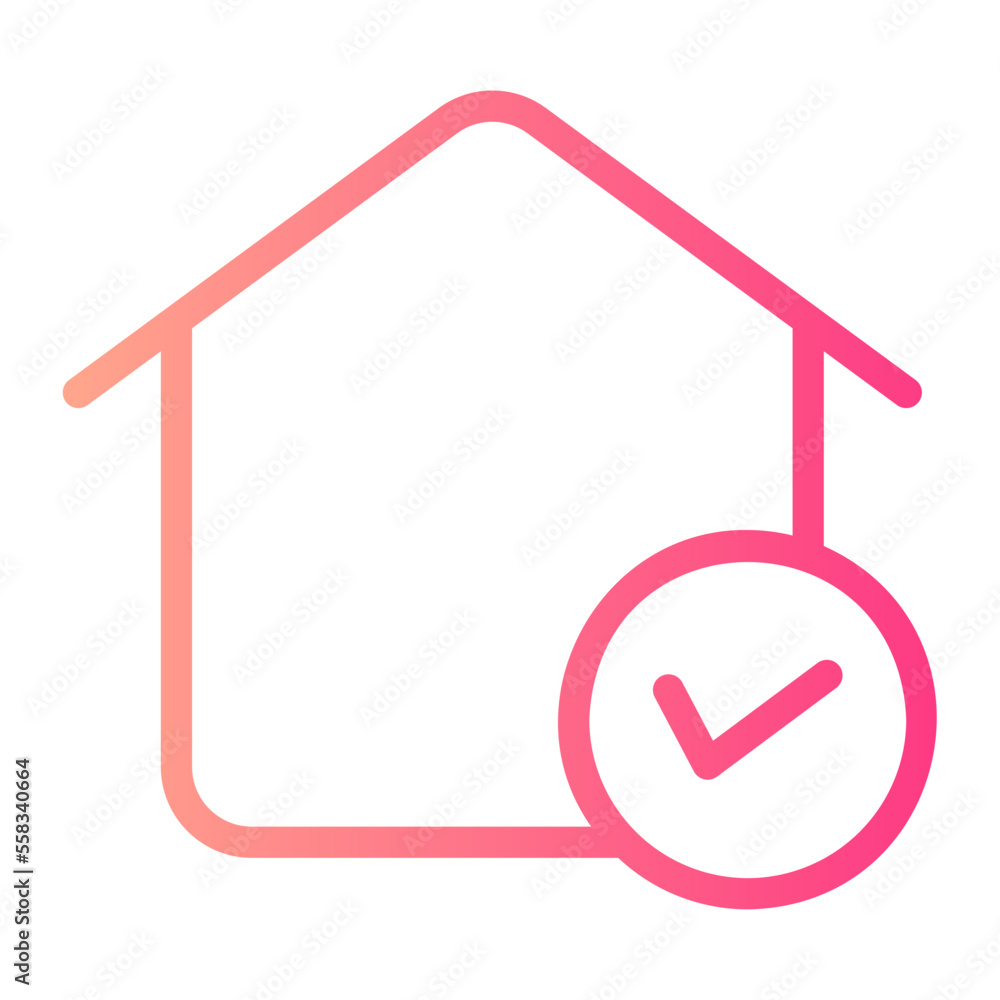 house gradient icon house gradient icon