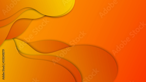 Abstract minimal orange background with geometric creative and minimal gradient concepts, for posters, banners, landing page concept image.