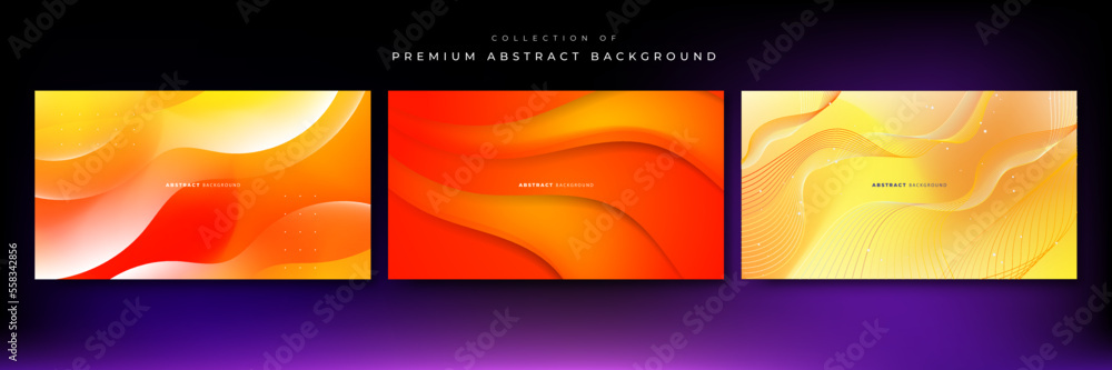 Abstract orange geometric shapes geometric light triangle line shape with futuristic concept presentation background Abstract orange geometric shapes geometric light triangle line shape with futuristic concept presentation background