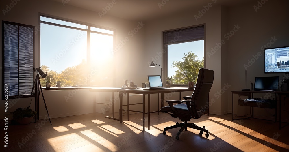 Fototapeta premium Office / coworking illustrations