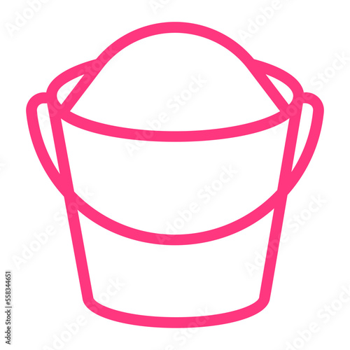 pail gradient icon