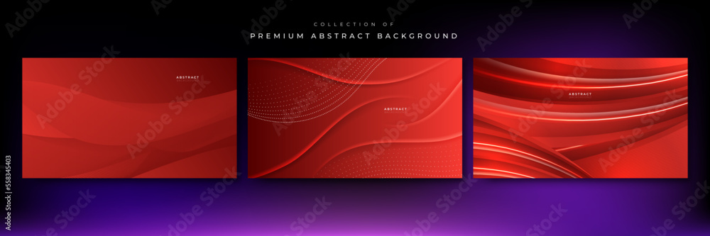 Modern red geometric shapes 3d abstract technology background. Vector abstract graphic design banner pattern presentation background web template. Modern red geometric shapes 3d abstract technology background. Vector abstract graphic design banner pattern presentation background web template.