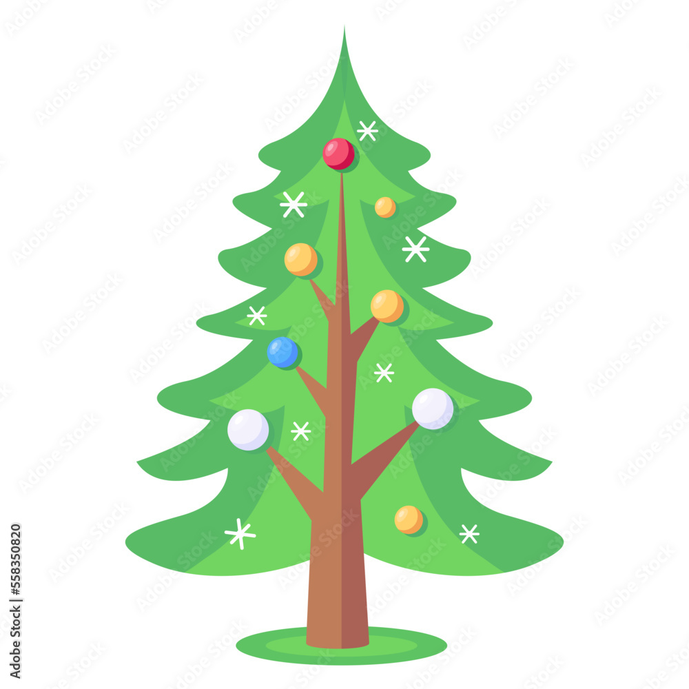 Obraz premium Christmas Pine