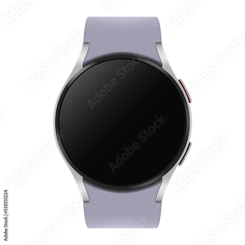 Smart watch isolated on white. Fitness bracelet. Smart Band