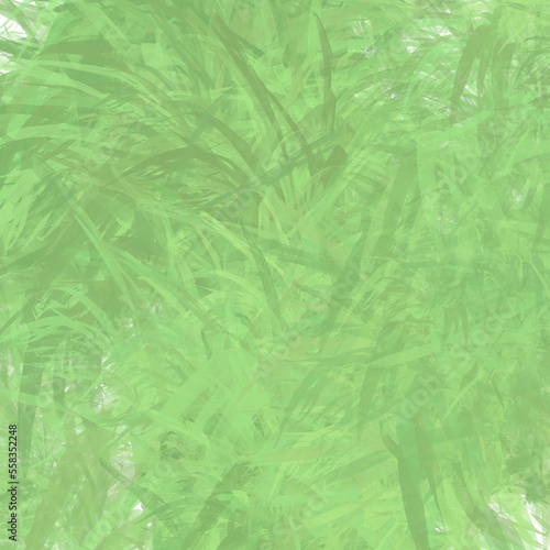 Abstract leafy textures in green and blue tones – layered nature-inspired digital background for creative designs and organic visuals