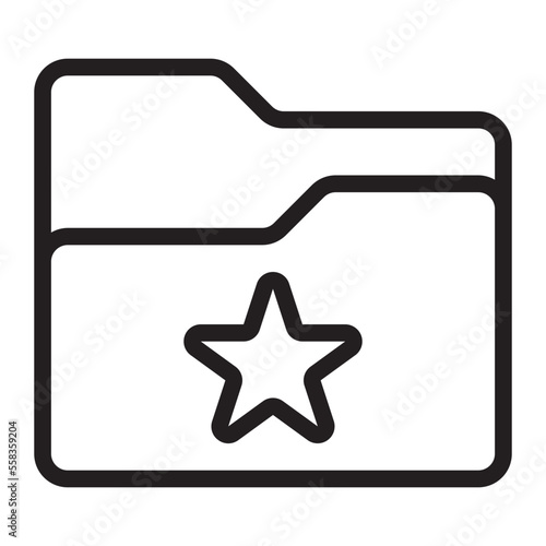 favourite line icon