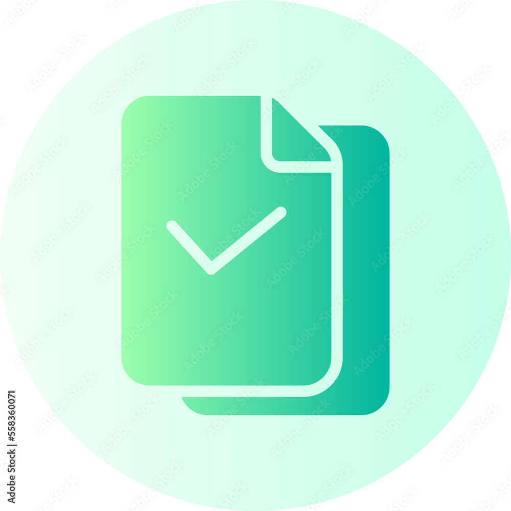 checked gradient icon checked gradient icon