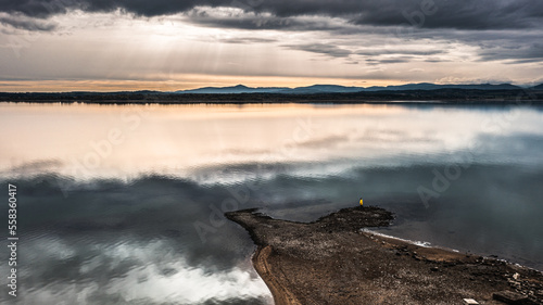 Jezioro Głębinów - ujęcie z powietrza © Maciej