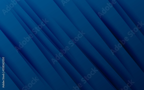 Abstract blue paper shadow background