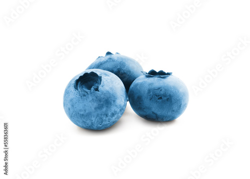 Blueberry. Fresh berries isolated on white background.