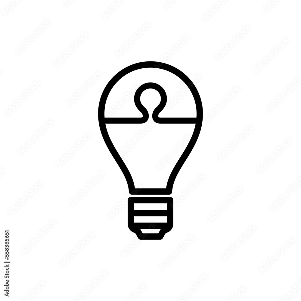 Puzzle icon vector logo design template Puzzle icon vector logo design template