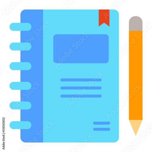 Notebook Flat Icon