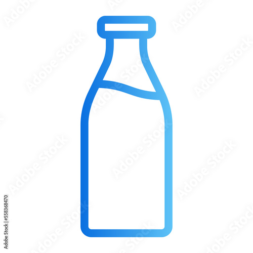 milk gradient icon photo