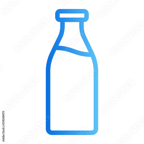milk gradient icon