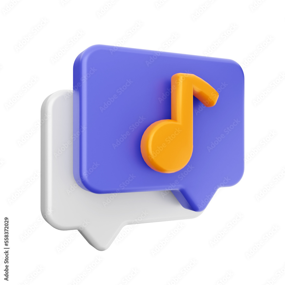 3d chat bubble comment icon illustration render 3d chat bubble comment icon illustration render