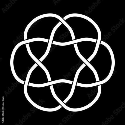 Celtic knot. Medieval decor...