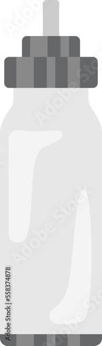 Spare parts for inhalers flat icon