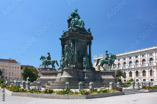 Monument to Maria Theresia in Vienna, Austria