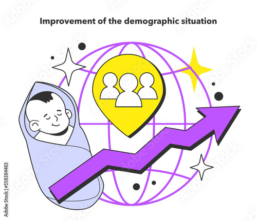 Improvement of the demographic situation. Unemployment under