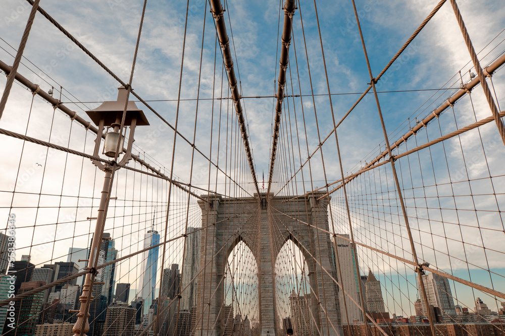 Obraz premium Brooklyn Bridge in New York City, USA