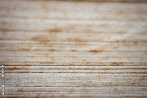 Extreme closeup of an old book from the side