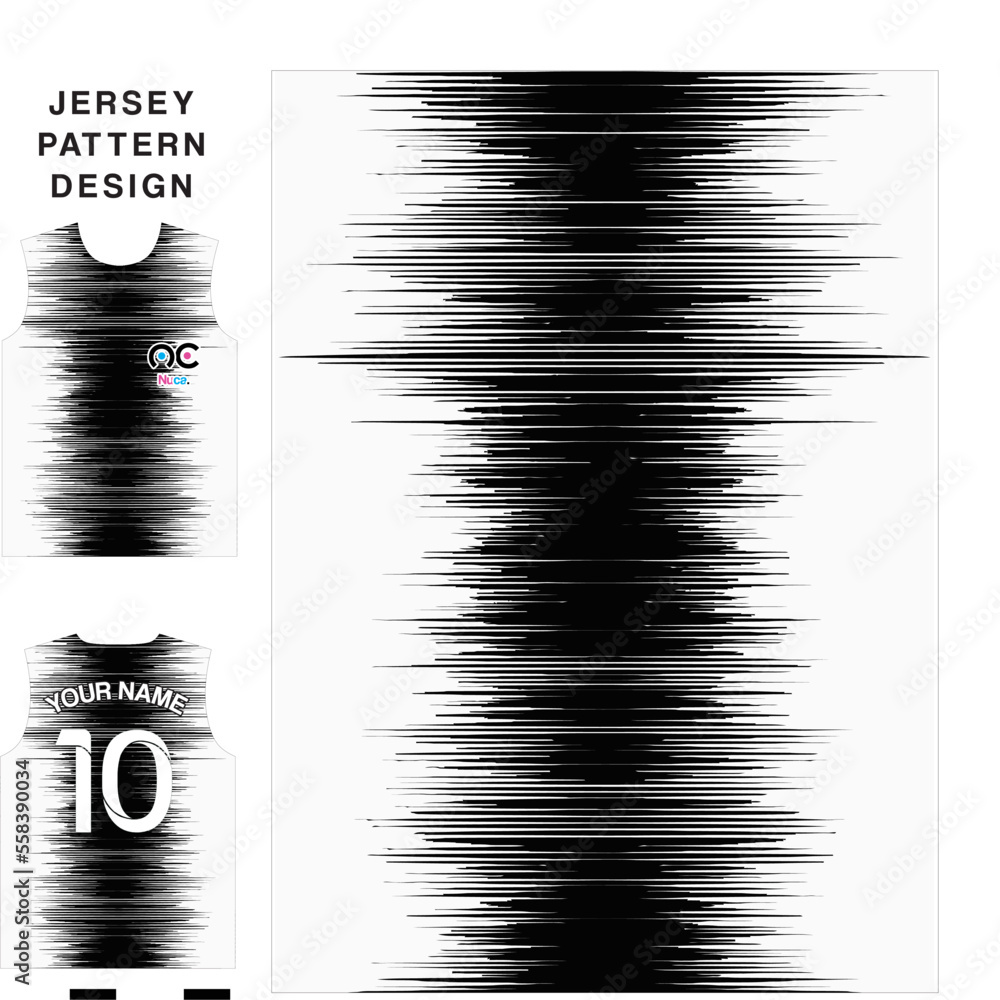 Abstract stripes line concept vector jersey pattern template for printing  or sublimation sports uniforms football volleyball basketball e-sports  cycling and fishing Free Vector Stock Vector | Adobe Stock