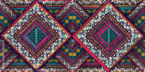 Seamless ethnic oriental ikat pattern,fabric,embroidery.Mexican pattern.decorative colored tiles.latin african.indian fabric.Pekalongan.Wax Print.beautiful motifs.batik.ceramic tile.tile.ikat.vector