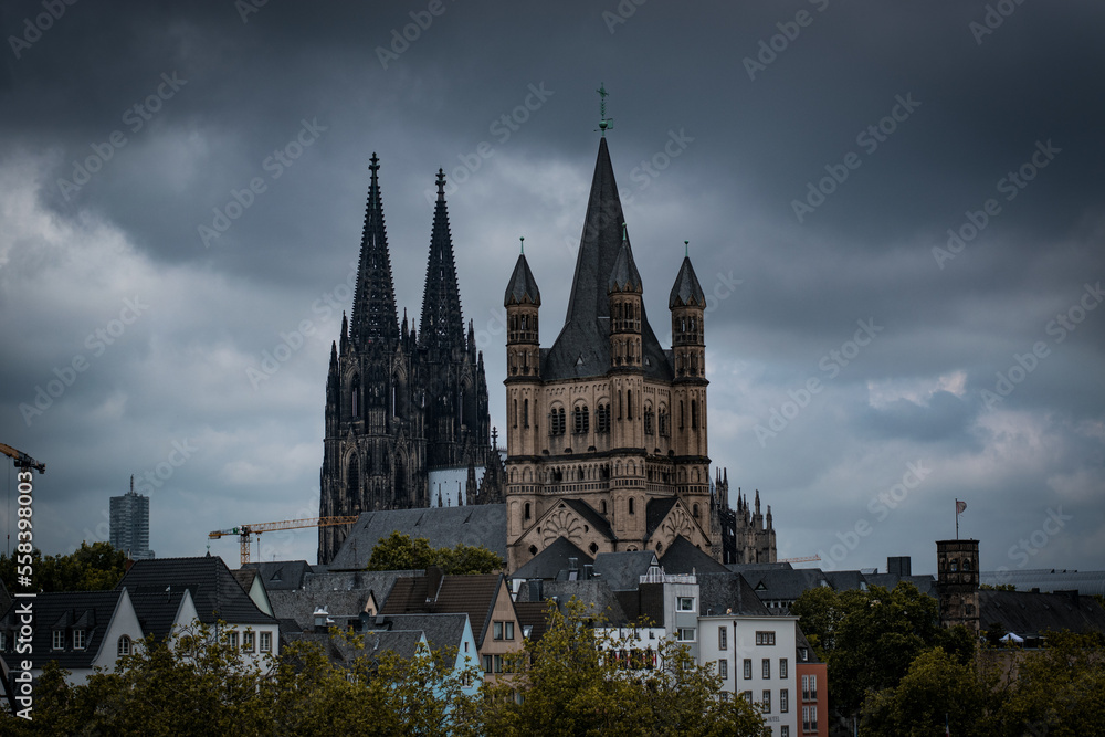 Kölner Dom und Groß St. Martin