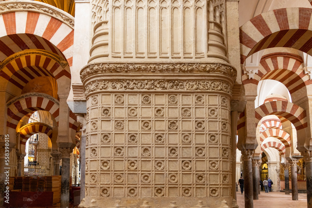 Obraz premium Features of Cordoba Mezquita