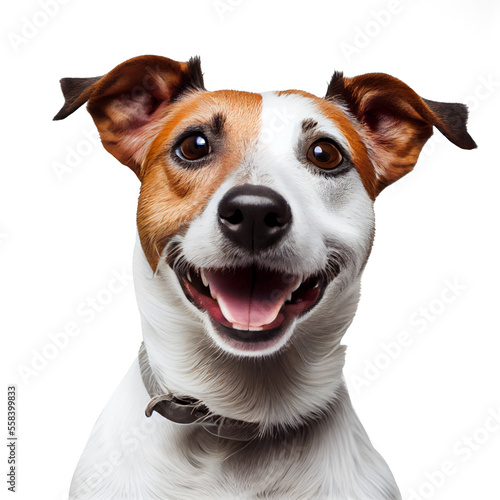A happy dog ​​with a smile with clipping path © STOCK PHOTO 4 U