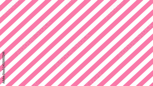 Pink and white diagonal striped background