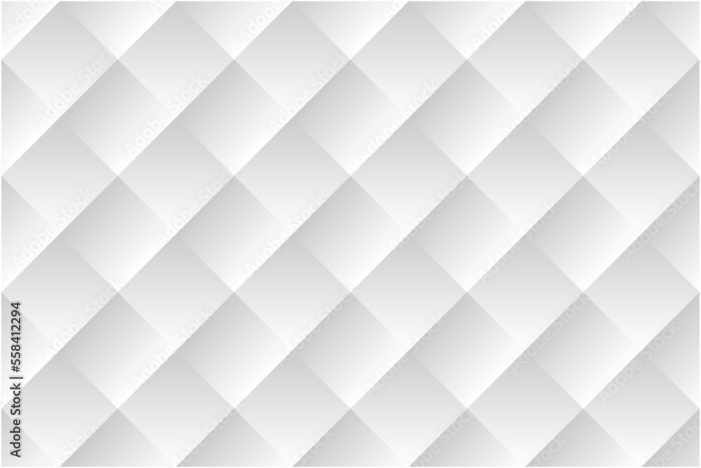 Seamless pattern with Abstract White square tile. Simple futuristic geometric texture background with copy space Seamless pattern with Abstract White square tile. Simple futuristic geometric texture background with copy space