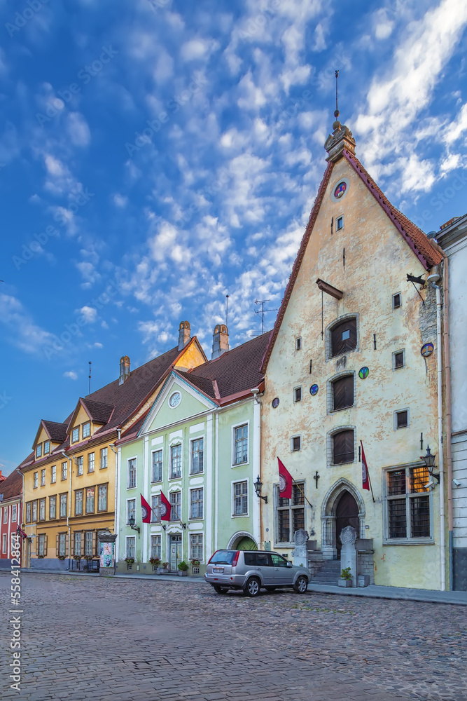 Street in Tallinn, Estonia