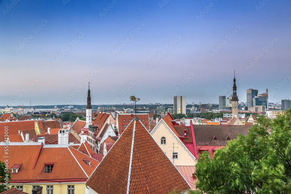 Obraz premium View of Tallinn, Estonia