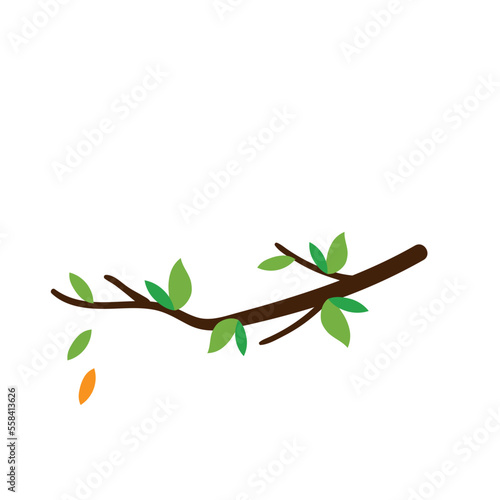 tree branch twigs with leaves
