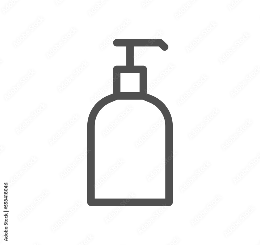 Health and hygiene related icon outline and linear vector. Health and hygiene related icon outline and linear vector.