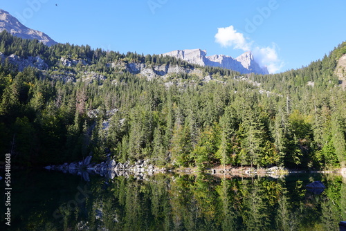 The Lac Vert is a lake in the municipality of Passy in Haute-Savoie