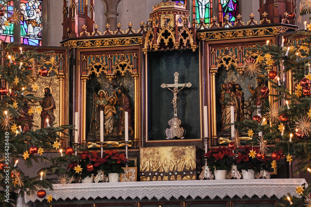 Fototapeta premium The Church is and has always been the focal point for the Christians looking for God in all times