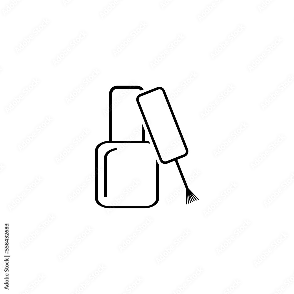 Stylish manicure. Isolated on a white background. Stylish manicure. Isolated on a white background.