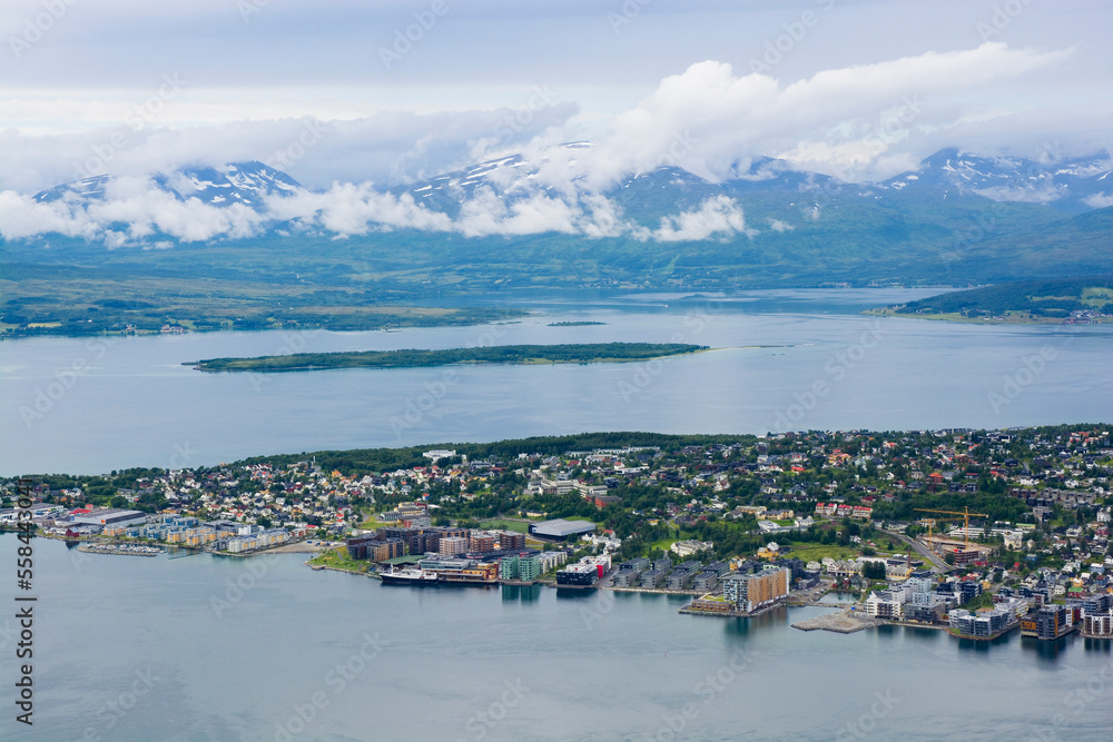 Tromso, the largest city of northern part of Norway