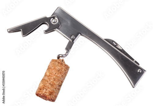 Corkscrew and corks