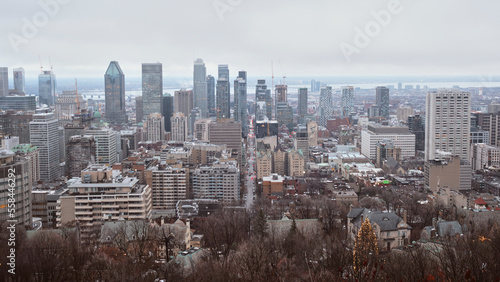 montreal city skyline