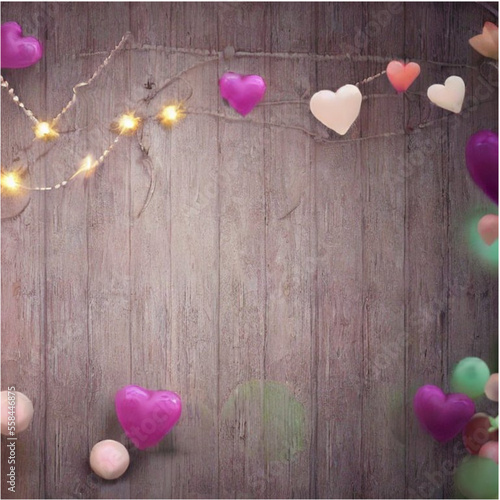 romantischer Hintergrund