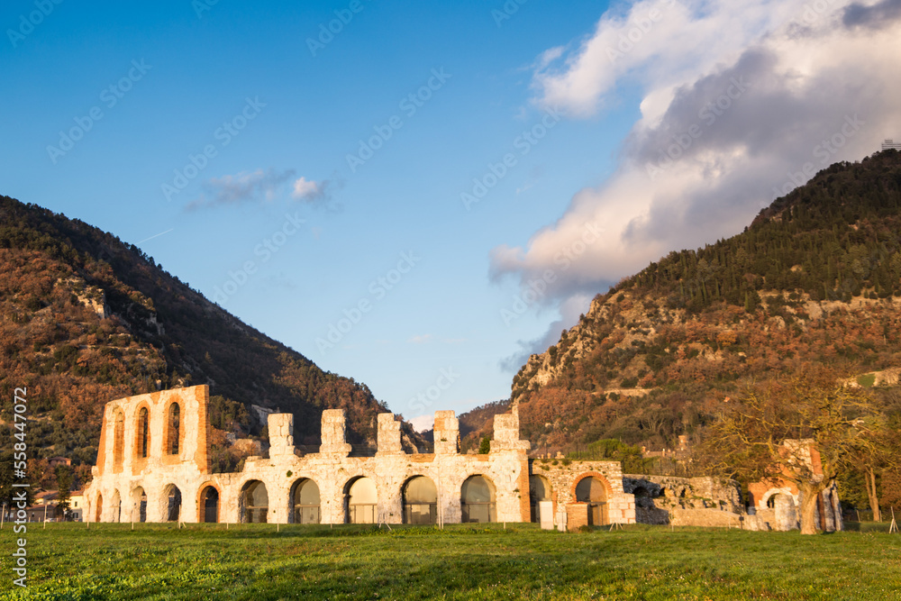 Fototapeta premium Teatro romano di Gubbio