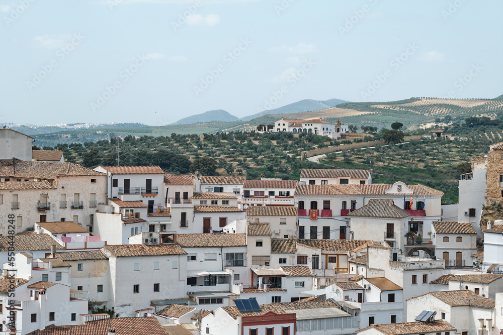 view of an Andalusian city