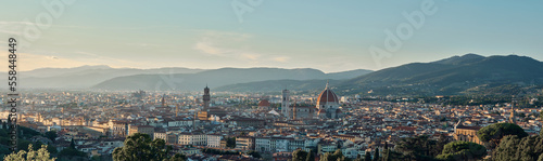 Panorama of the city of Florencia