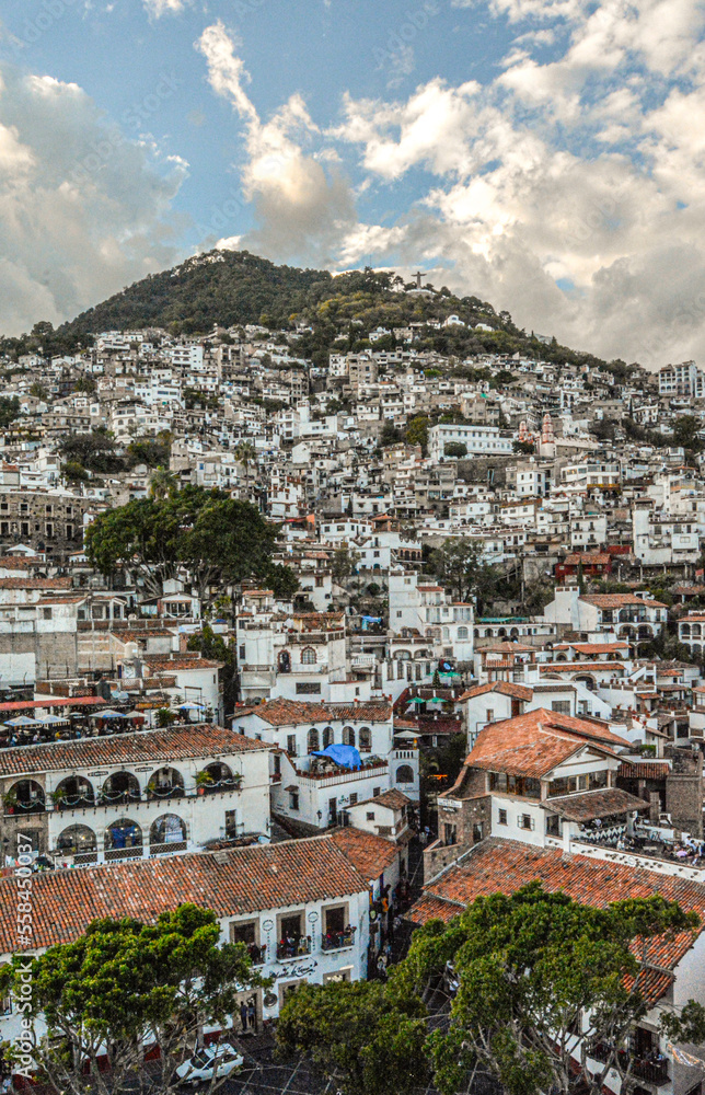 Paisaje urbano de Taxco de Alarcón