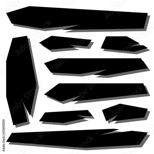 Vector Collection Set of Dialog Box Designs